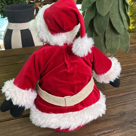 Pottery Barn Kids Felt Santa Claus Shelf Sitter with Felt Christmas Tree Set - Picture 8 of 16